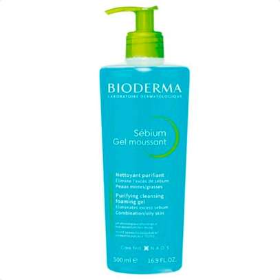 Bioderma Gel nettoyant antibactérien Sebium 500 ml image 1