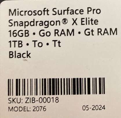 Surface Pro 11 X Elite 16GB SSD 1TB image 2