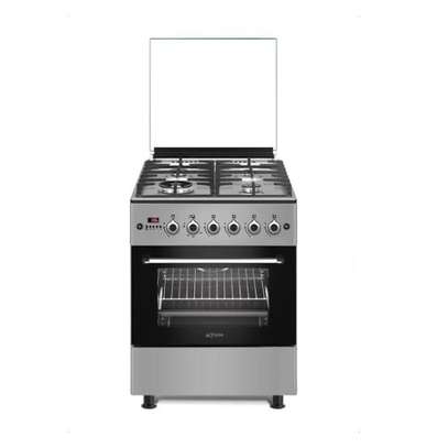 Cuisiniere astech 4geux a gas 60/60 inox image 1