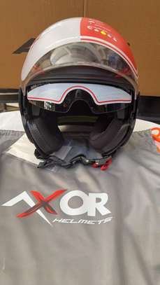 Casque moto double 2 visière image 4