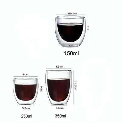 VERRE DOUBLE PAROI AVEC ANSE ET SANS ANSE image 3