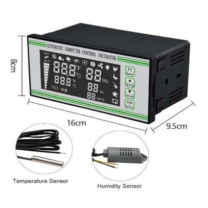 Contrôleur de température numérique et d'humidité XM18S image 1