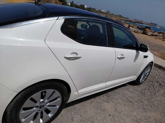 Kia Optima K5 berline blanche image 6