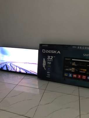 DESKA 32 pouces HD Smart TV Wi-Fi HDMI USB image 1