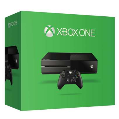 Console Xbox One 500go (occasion) + 1 jeu cd  + 1  Manette image 1