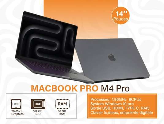 ORDINATEUR PORTABLE MACBOOK PRO 14" M4 512/16GB image 1