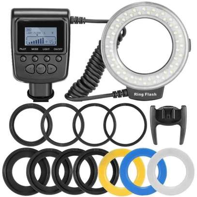 Macro 48 LED Anneau Flash Light LCD  Power Control image 6
