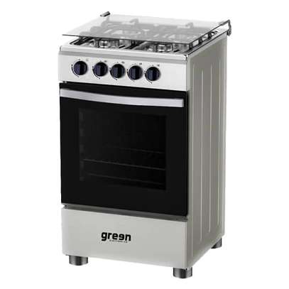 CUISINIERE GREEN 4FEUX 50X50 A GAZ GRIS GN50G image 1