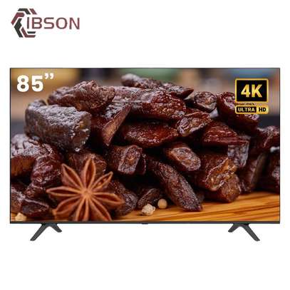 TELEVISEUR 85POUCES IBSON SMART ANDROID + 2 TELECOMMANDES image 1