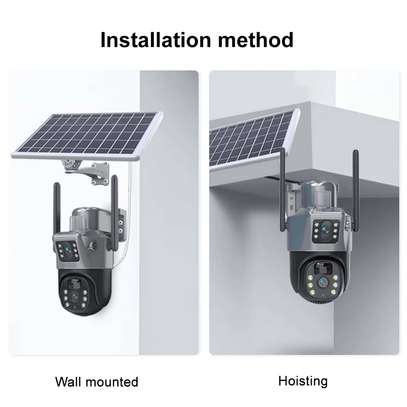 Caméra solaire 4g à double objectif image 5