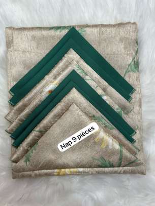 Ensemble nappe de table et torchons image 9