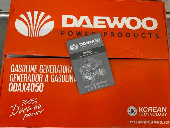 Daewoo GDAX4050 AVR Groupe électrogène portable 2800W Neuf image 7