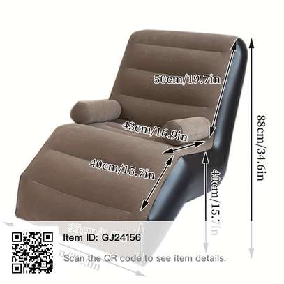 Canapé/Chaise longue gonflable _intérieur&extérieur_Neuve image 7