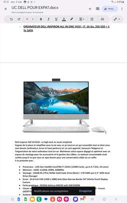 ORDINATEUR DELL INSPIRON ALL IN ONE 5410 : i7, 16 Go image 4