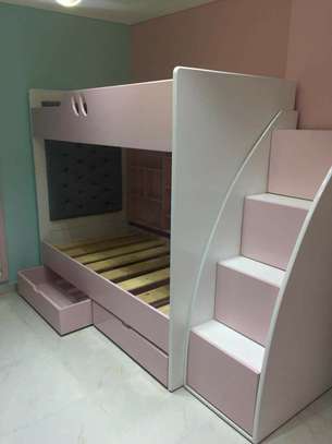 Lit superposé enfant avec rangement escalier image 4