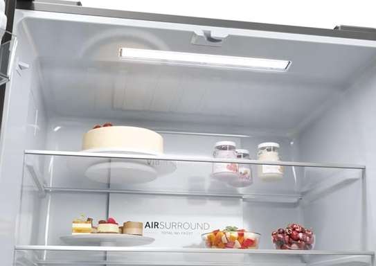 REFRIGERATEUR HAIER SIDE BY SIDE 4PORTES AVEC FONTAINE GRIS image 4