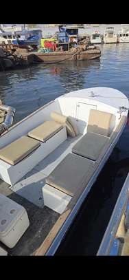 Bateau robuste avec console et échelle image 1