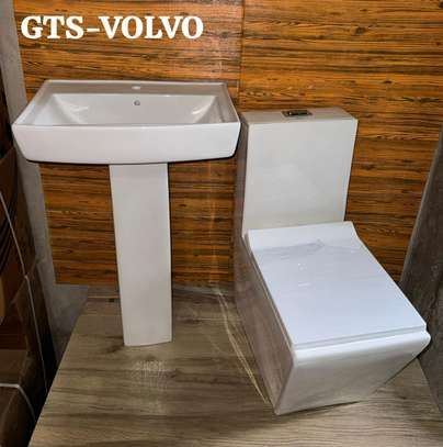 Ensemble chaise et lavabo complet image 7