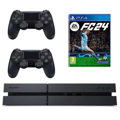 Playstation 4 SLIM + 2 manettes + EA FC 24 (FIFA 24) - Grand-Dakar
