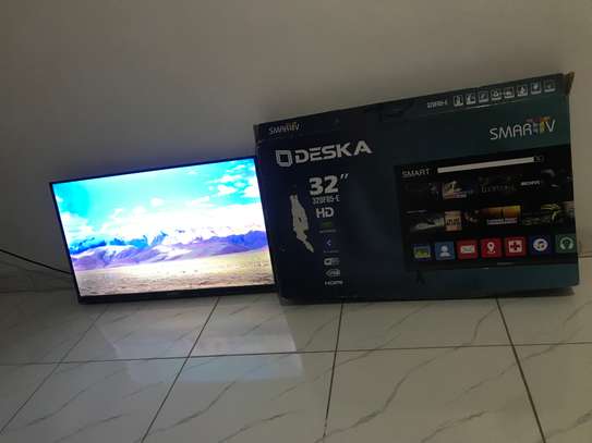 DESKA 32 pouces HD Smart TV Wi-Fi HDMI USB image 2