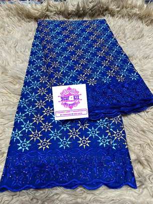 TISSU VOILE BRODÉ DUBAÏ 5 Yard image 3
