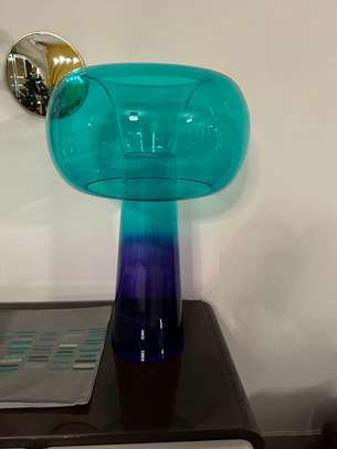 Centre de table Champignon couleur turquoise, marque Sia image 1