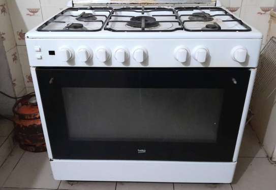Gazinière 5 feux + gaz image 1