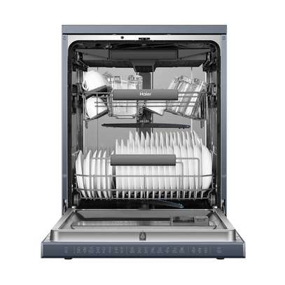 LAVE VAISSELLE HAIER 15 COUVERTS GRIS CLAIR HDWE15366SS2IQ image 5