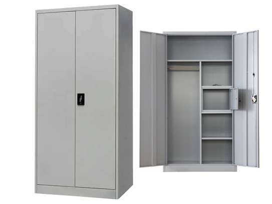 ARMOIRE METAL VESTIAIRE 2 PORTES  TOL 6 image 1