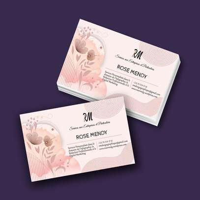 Création de Cartes de Visite & Plaquettes Professionnelles image 4