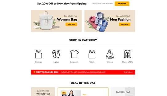 Site de vente en ligne, E-commerce, site cosmétique, site marchand image 4