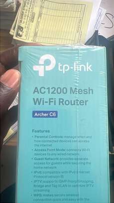 Tp-Link rcher C6 AC1200 wifi routeur sécurisé image 1