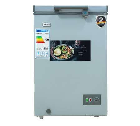 CONGELATEUR ELACTRON HORIZONTAL 200LITRES GRIS image 2