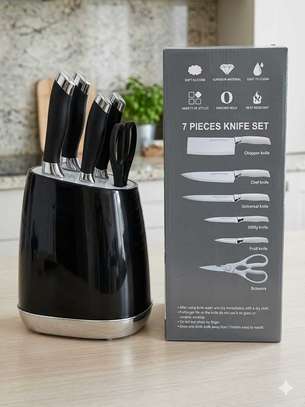 7 Couteaux Cuisine Professionnels Qualité Pro image 2
