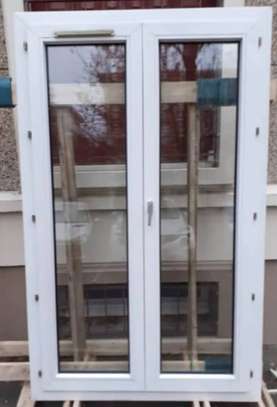 Porte pvc antibruit double vitrage quasi blindée o image 3