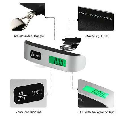 Balance à bagages numérique 50 kg/110 lb pour voyage image 7