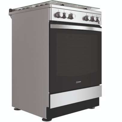 CUISINIERE INDESIT 4FEUX A GAZ 60X60 FOUR A GAZ GRIS image 4