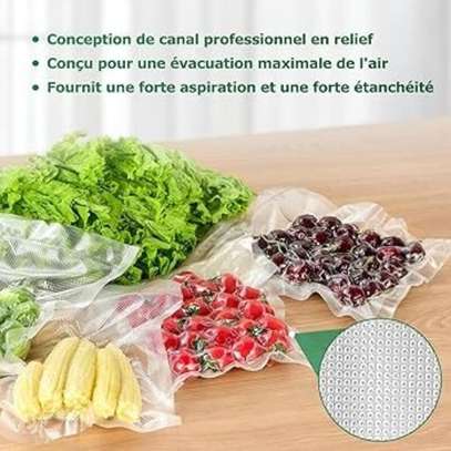 Sacs sous vide gaufrés 100 pièces image 1