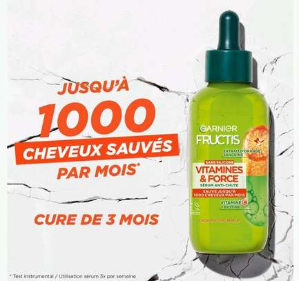 Serum anti-chute sans silicone Garnier pour cheveux fragiles image 2