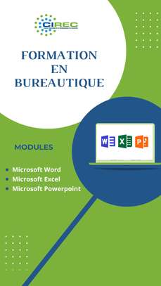 FORMATION EN BUREAUTIQUE ( Word, Excel ,PowerPoint ) image 1