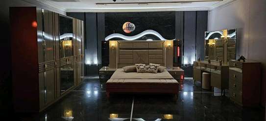 CHAMBRE A COUCHER 6BATTANTS 6PIECES BEIGE EFTELYA CHAMPAGNE image 3