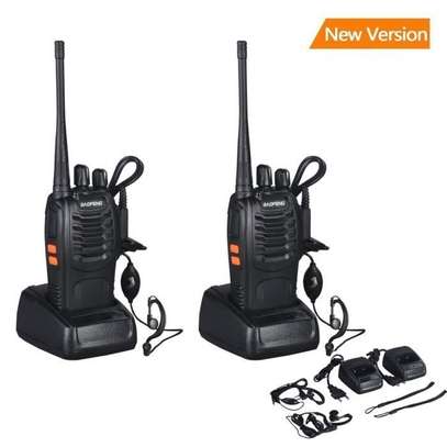 2 talkie walkie rechargeable portée de 6km. image 1