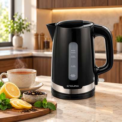 BOUILLOIRE 1.7LITRES ENDURO ELECTRIQUE NOIR INOX KE17L image 3