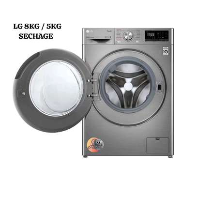 MACHINE A LAVER LG 8KG / 5KG SECHAGE GRIS F2V5PG2T image 3