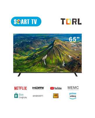 TÉLÉVISEUR TORL 65 ANDROID SMART TV SECAM DVB-T2 4K image 1