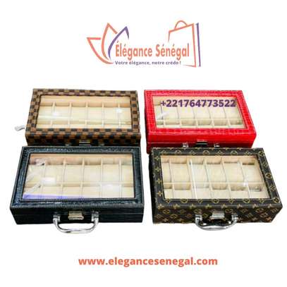 Boîte Rangement Montre - Coffret Boîtier Montres image 3