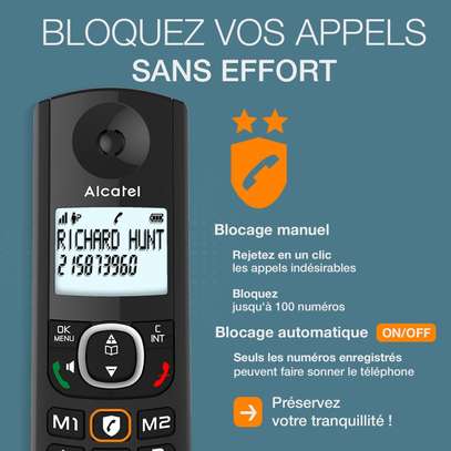 Téléphone Fixe Sans Fil solo - ALCATEL F530 image 3