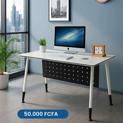 Bureau moderne  et stylé 120x60x75 cm image 2