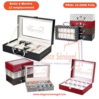 Boîte Rangement Montre - Coffret Boîtier Montres image 10