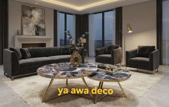 Table basse marbre image 2